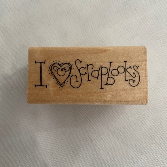 JRL Design Vintage Scrapbook Wood Mounted Stamps, Card Making, Photo Albums - Picture 9 of 15